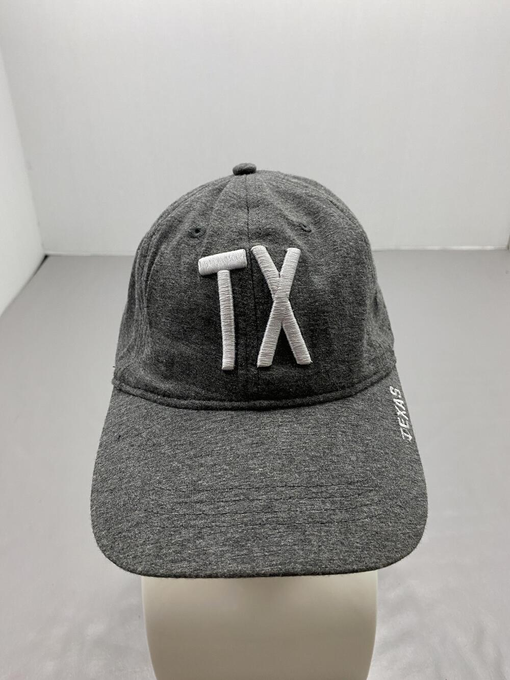 Texas Hat Cap Strap Back One Size Gray Home Free Baseball Cap Lined Adjustable